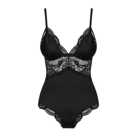 Body noir à dentelles - Body sexy pour travestis Body noir à dentelles - Body sexy pour travestis