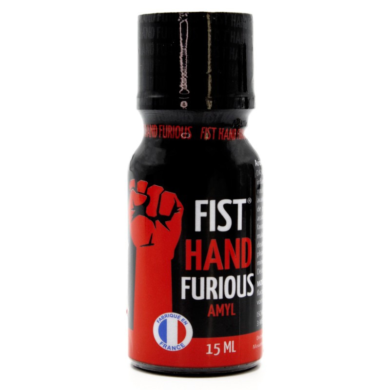 Poppers Fist Hand Furious Amyl 15ml - Poppers