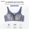 Soutien-gorge à poches bleu en dentelles - Soutiens-gorge à poches pour travestis