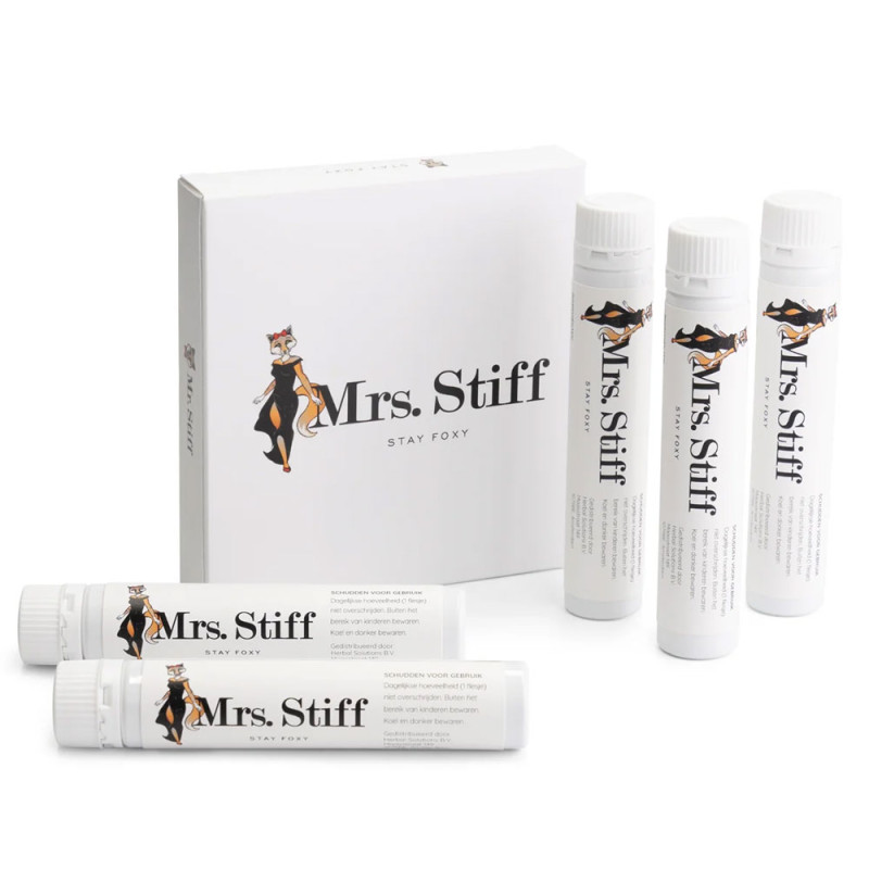 Shots Booster de libido Mrs Stiff (5 shots) - Tous nos produits