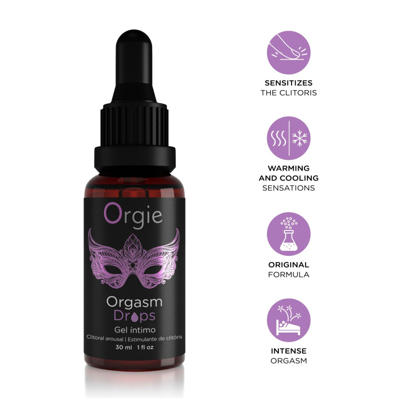 Gouttes orgasmiques Orgasm Drops (30ml) - Tous nos produits
