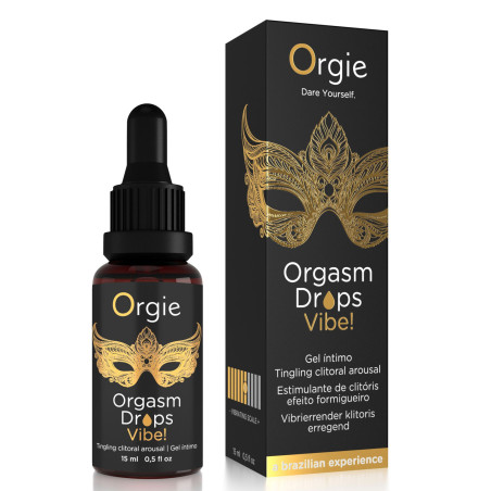 Gouttes orgasmiques Orgasm Drops Vibe (30ml) - Tous nos produits