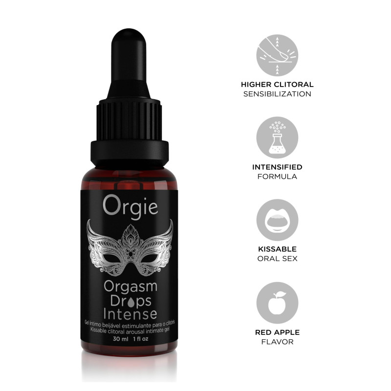 Gouttes orgasmiques Orgasm Drops Intense (30ml) - Tous nos produits