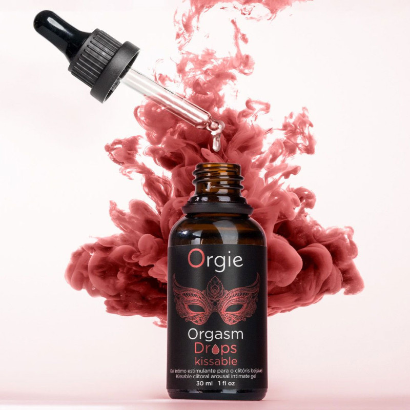 Gouttes orgasmiques Orgasm Drops Kissable (30ml) - Tous nos produits