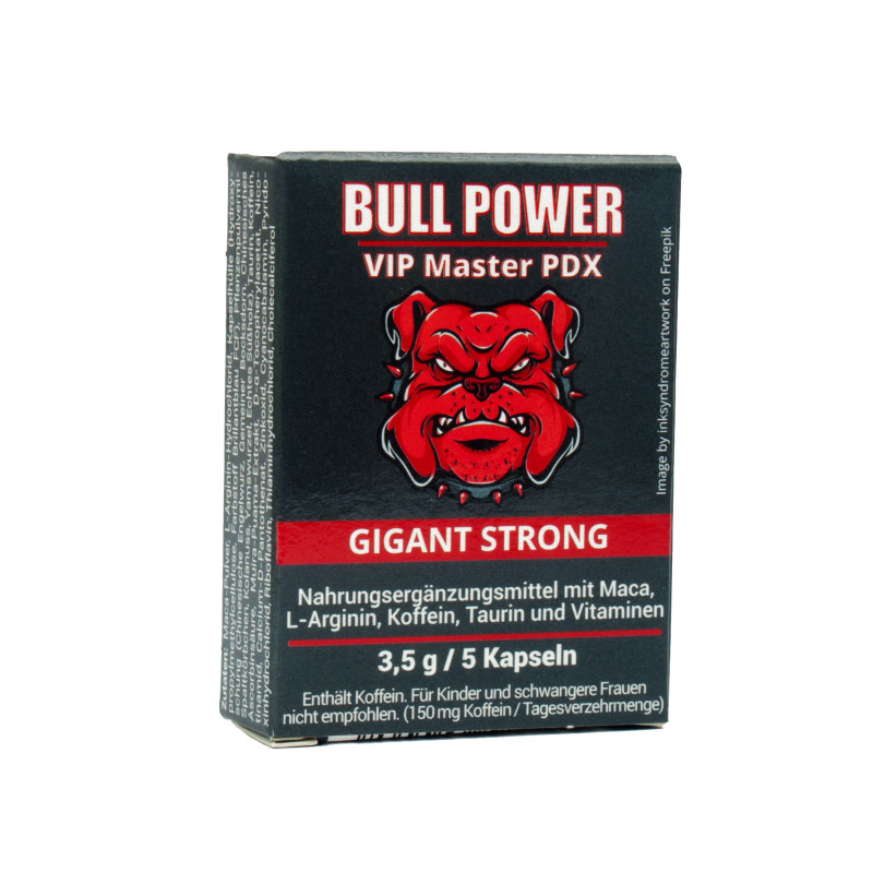 Aphrodisiaque Bull Power (5 gélules) - Tous nos produits