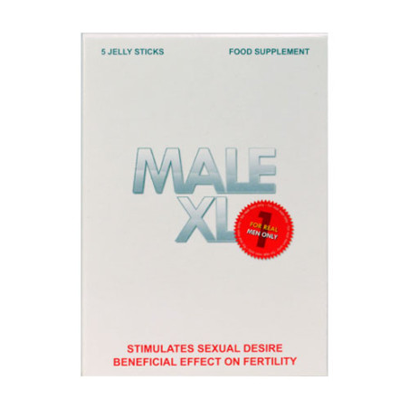 Stimulants taille pénis Male XL Jelly Stick (5 sticks) - Tous nos produits