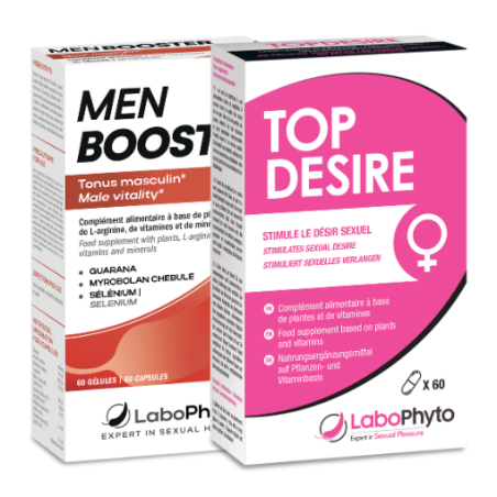 Pack Booster de libido en couple -