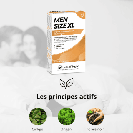 MenSize XL gélules - Aphrodisiaques pour travestis