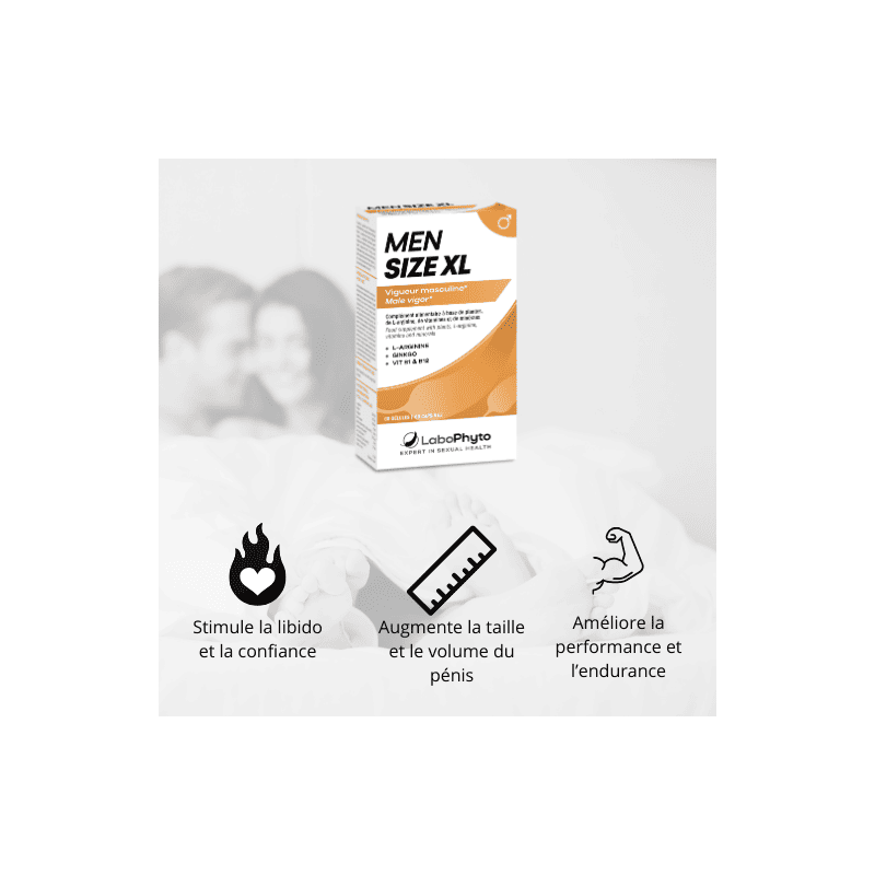 MenSize XL gélules - Aphrodisiaques pour travestis