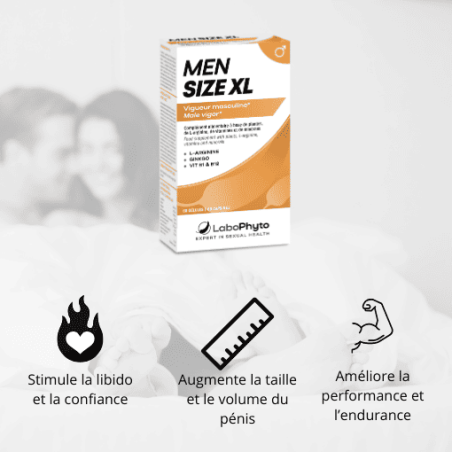 MenSize XL gélules - Aphrodisiaques pour travestis