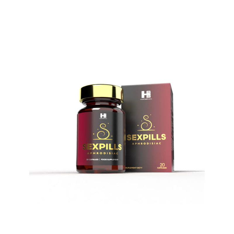 Cure aphrodisiaque SexPills (20 gélules) - Tous nos produits