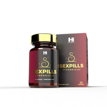 Cure aphrodisiaque SexPills (20 gélules) - Tous nos produits