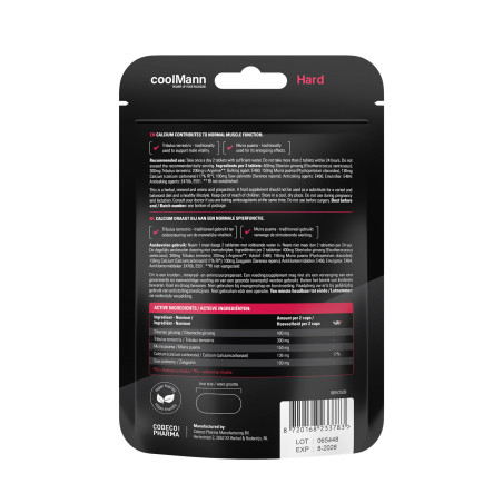 Hard - Stimulant érection (60 comprimés) - Tous nos produits