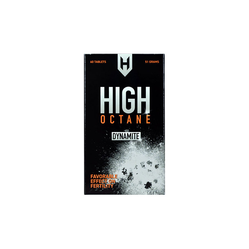 High Octane Dynamite Volume Sperme (60 comprimés) - Tous nos produits