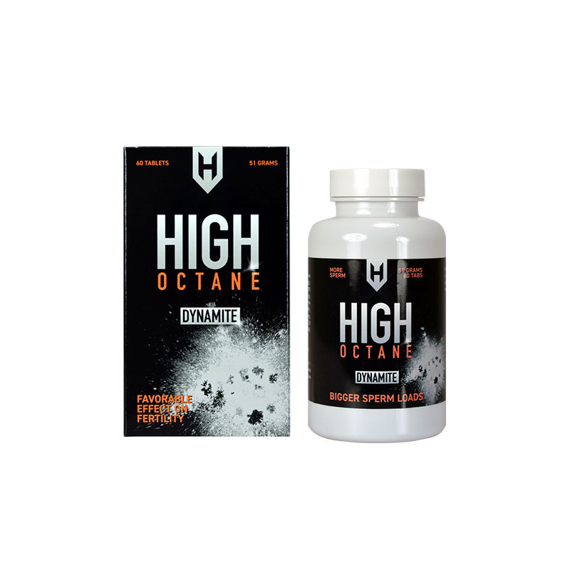 High Octane Dynamite Volume Sperme (60 comprimés) - Tous nos produits