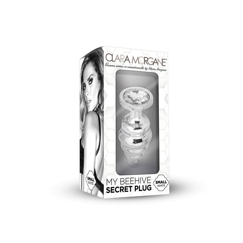 My Beehive Secret Plug White Large - Plugs bijoux pour travestis