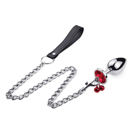 My Little Leash Plug Small - Plugs bijoux pour travestis My Little Leash Plug Small - Plugs bijoux pour travestis