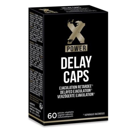 Delay Caps (60 gélules) - Aphrodisiaques - Aphrodisiaque Hommes - Retardants éjaculation