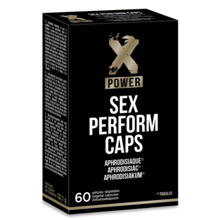 Sex Perform Caps (60 gélules) - Aphrodisiaques - Aphrodisiaque Hommes - Stimulants sexuels