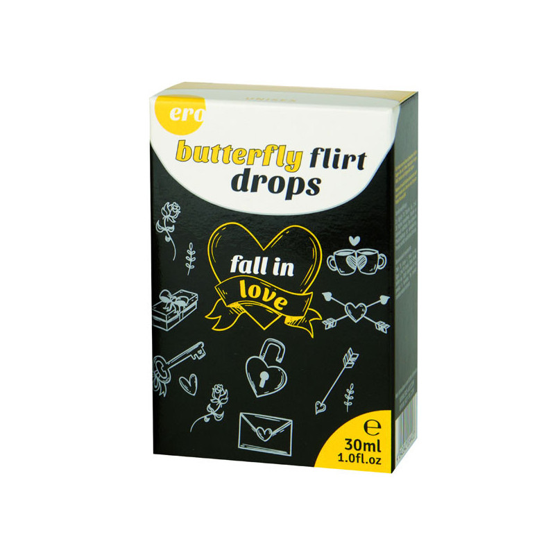Gouttes aphrodisiaques Butterfly Flirt (30ml) -