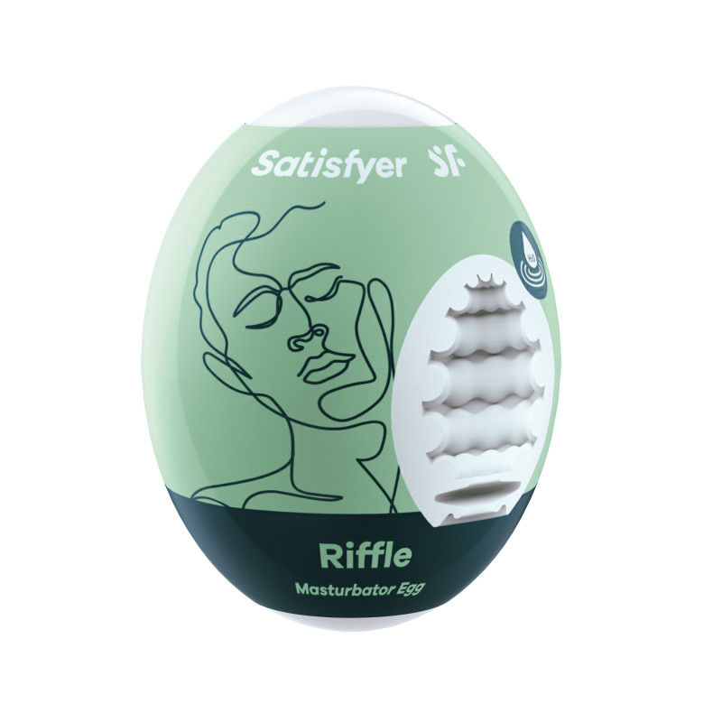 Oeuf masturbateur Satisfyer Riffle -