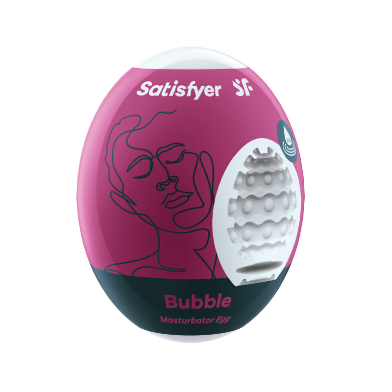 Oeuf masturbateur Satisfyer Bubble -