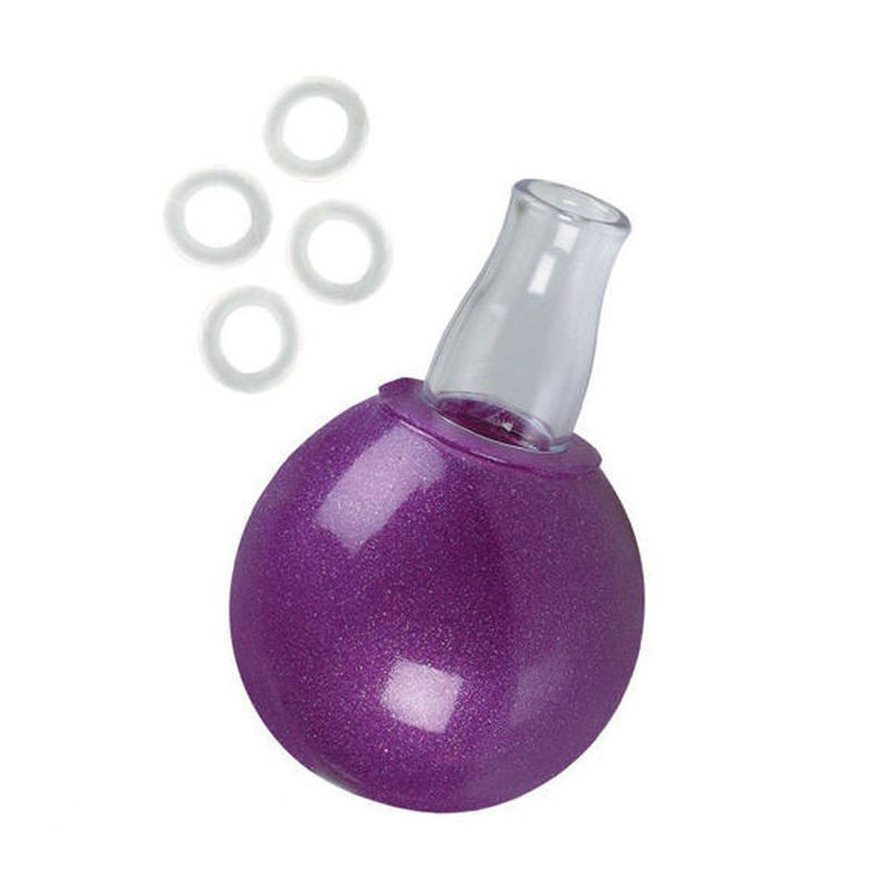 Mini pompe à tétons violettes - Pompes à tétons pour travesti