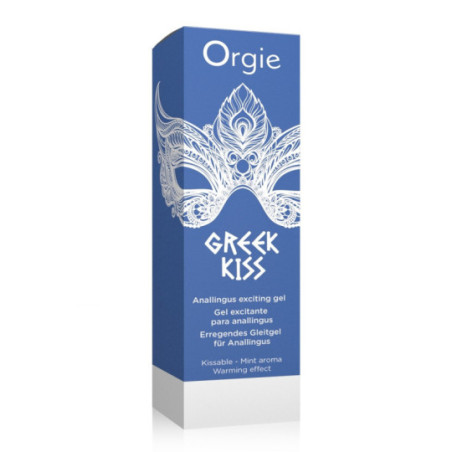 Gel excitant analingus Greek Kiss - Lubrifiants intimes pour travestis