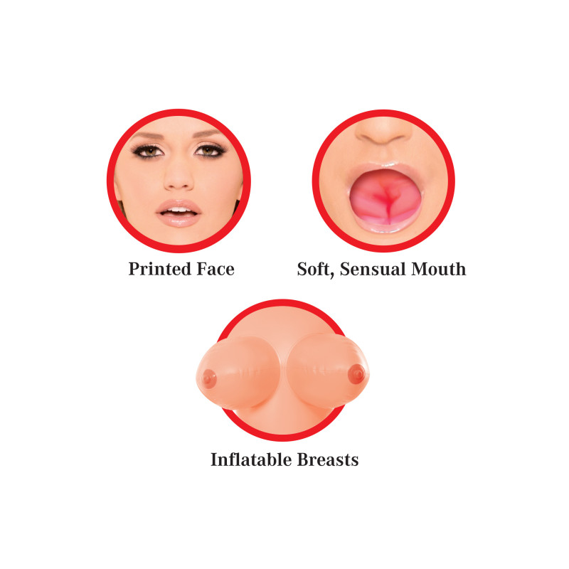 Poupée gonflable Allie McSqueal -