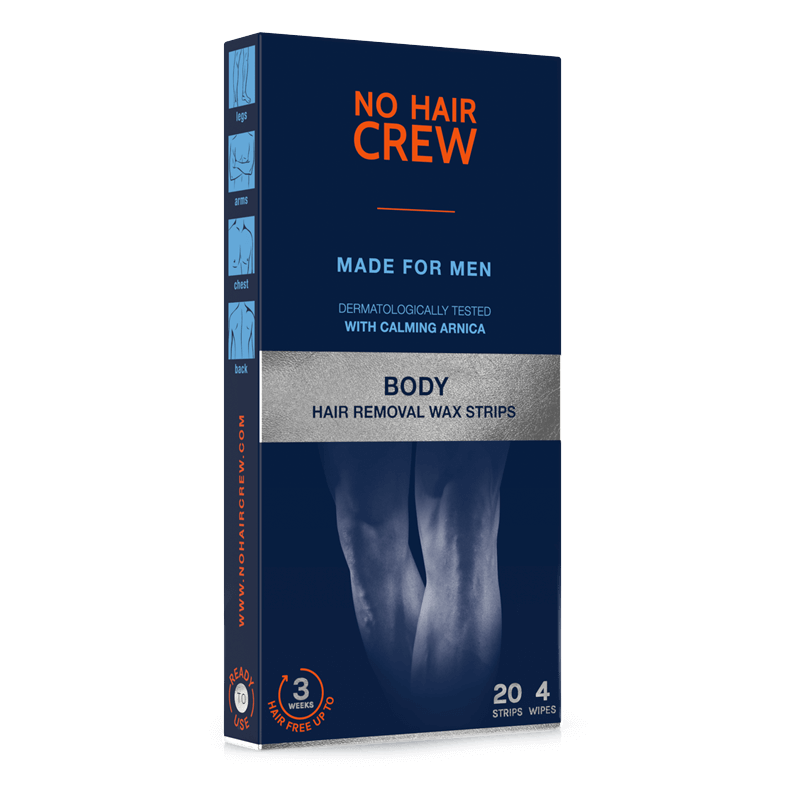 Bande de cire pour le corps - Epilation pour travestis