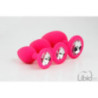 Set de 3 plugs Anals roses Joyas - Plugs bijoux pour travestis Set de 3 plugs Anals roses Joyas - Plugs bijoux pour travestis