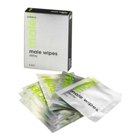 Lingettes retardantes Male Delay (6 lingettes) -