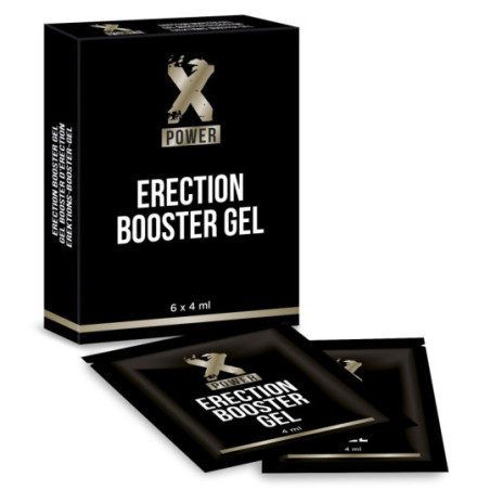 Erection Booster Gel (6 x 4 ml) - Aphrodisiaque Hommes - Stimulants sexuels - Crème érection