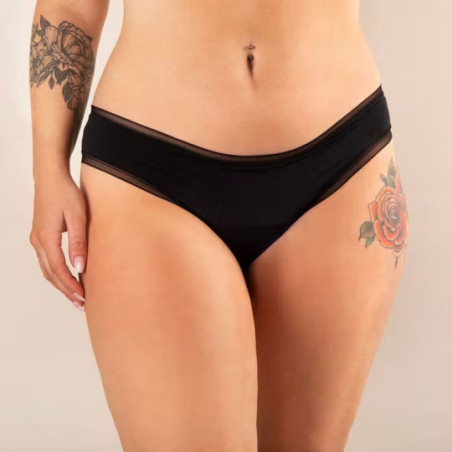 Culotte Menstruelle Louise noire -