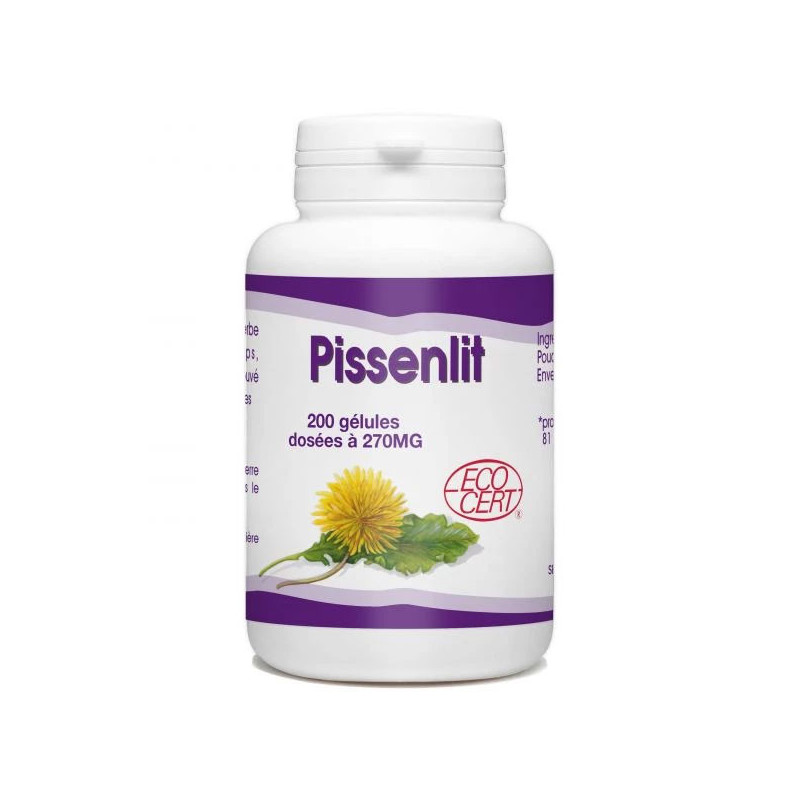 Pissenlit (200 gélules) - Pilules volume poitrine pour travesti