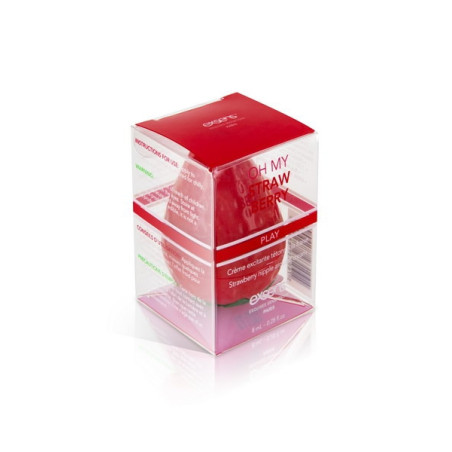 Crème excitante pour tétons Fraise - Pompes à tétons pour travesti Crème excitante pour tétons Fraise - Pompes à tétons pour travesti