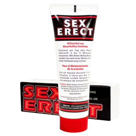 Crème SexErect (50ml) - Tous nos produits