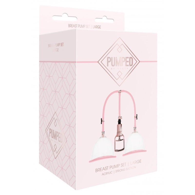 Pompe à seins LARGE - Rose Gold - Pompes à seins pour travesti