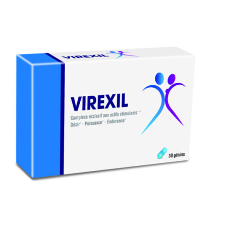Virexil (30 gélules) - Stimulant Sexuel - Aphrodisiaque