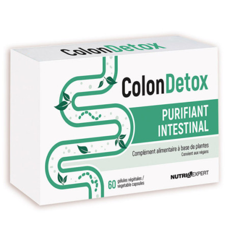 ColonDetox (60 gélules) - Poires à lavement pour travestis